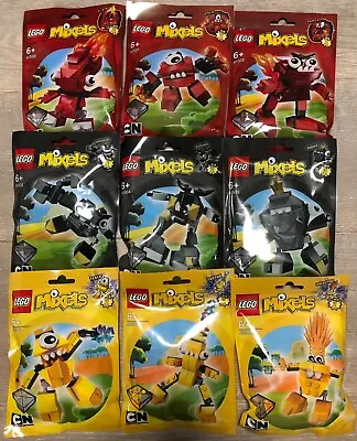Buy LEGO Mixels Series 1, Complete Set Of 9, New & Factory Sealed • 190£