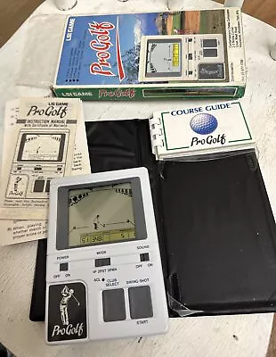 Buy Vintage 1984 LSI Pro Golf By Bandai. Handheld Electronic Game- Boxed • 16£