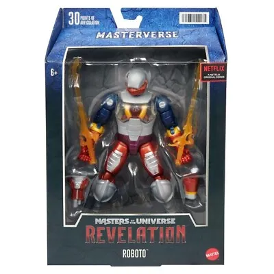Buy Masters Of The Universe Roboto Revelation Action Figure (MASTERVERSE) • 32.99£