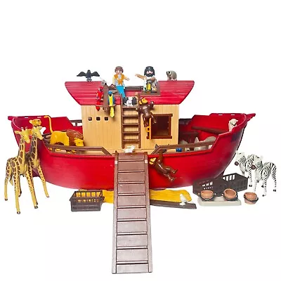 Buy Vintage Playmobil Noahs Ark Wild Life Animals 9373 Biblical Story Geobra 2003 • 24.99£