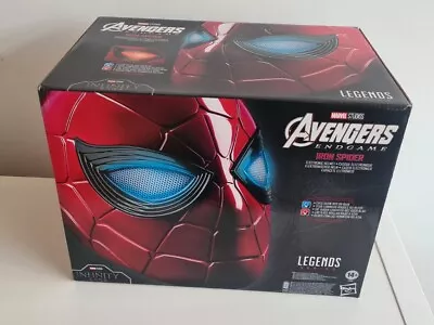 Buy New Marvel Legends Series Spider-Man Iron Spider Helmet Electronic Light Up • 84.99£