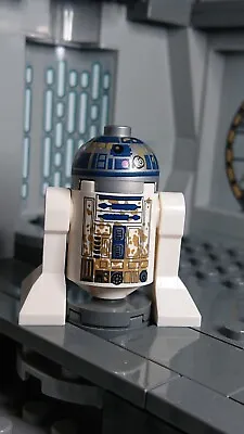 Buy Lego Star Wars R2-D2 Dirt Stains Dagobah Minifigure Sw0908 75208 Yoda's Hut Exc • 7.49£