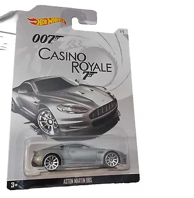 Buy Hot Wheels 007 CASINO ROYALE ASTON MARTIN DB5 1:64 • 10.30£