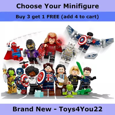 Buy Lego Marvel Minifigures 71031 Marvel Studios Spiderman, Scarlet Witch And More • 6.77£