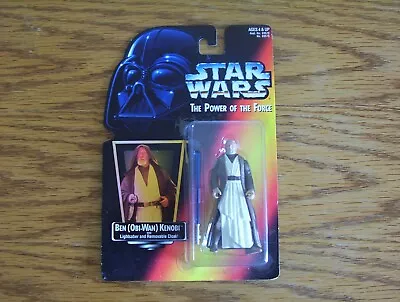 Buy Star Wars - Power Of The Force Obi-Wan Kenobi [mosc New] • 7.99£