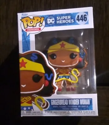 Buy Funko POP! Gingerbread Wonder Woman #446 CHRISTMAS. • 6.99£