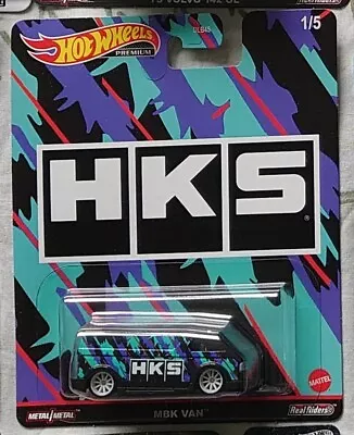 Buy Hot Wheels MBK Van HKS Real Riders Diecast Model 1/64 Scale 1/5 • 10£