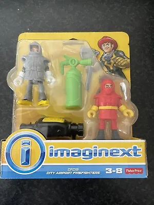 Buy Fisher Price Imaginext CITY Airport Firefighters Playset. NEW • 3.50£