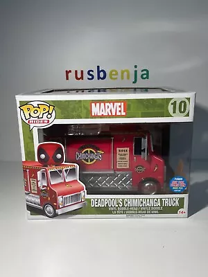 Buy Funko Pop! Marvel Rides Deadpool's Chimichanga Truck Red NYCC 3,000 Pcs #10 • 64.99£