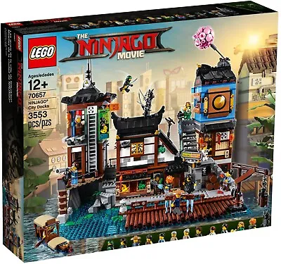 Buy LEGO 70657 The LEGO Ninjago Movie: NINJAGO City Docks Brand New & Sealed  2018 • 600£