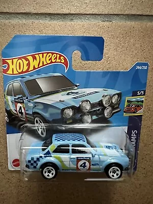 Buy Hot Wheels Rally Champs 5/5 ‘70 Ford Escort RS1600 #244 Combined Postage Blue • 5.45£