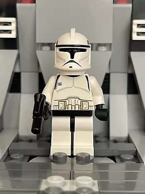 Buy LEGO Star Wars Clone Trooper (Phase 1) - Black Head Minifigure - Sw0058 - 2002 • 19.49£