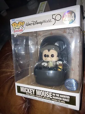 Buy Funko Pop Rides Walt Disney World Mickey In Haunted Mansion Buggy Exclusive #294 • 34.99£