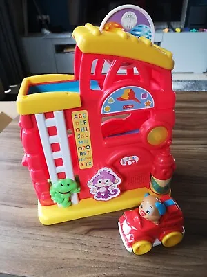 Buy Fisher Price Laugh & Learn Monkey's Smart Stages Firehouse Learning Toddler Toy • 11.99£