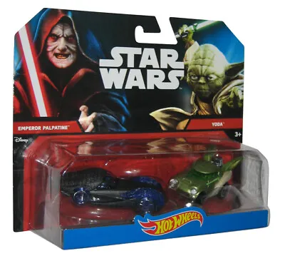 Buy Star Wars Hot Wheels (2014) Emperor Palpatine Vs. Yoda Characters Toy Car 2-Pack • 24.68£