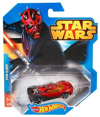 Buy Star Wars Darth Maul Hot Wheels Disney Mattel Toy Car • 14.30£