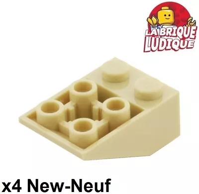 Buy LEGO 4x Slope Inverted Slope 33 3x2 Beige/Tan 3747b NEW • 1.72£