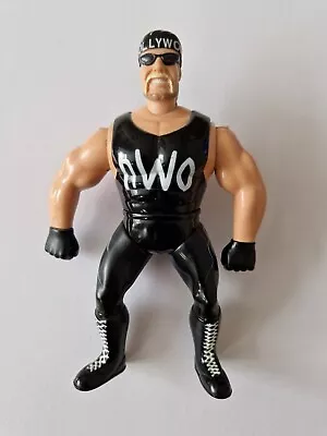 Buy Toy Biz - Hollywood Hulk Hogan Clothesline WCW Wrestling Wrestler Action Figure • 5£