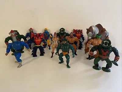 Buy MOTU - Vintage He-Man Masters Of The Universe Action Figures 1980s Bundle • 10£