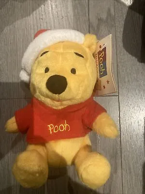 Buy Fisher Price Pooh Winnie The Pooh Holiday Pooh Star Bean  Pooh In Santa Hat • 7£