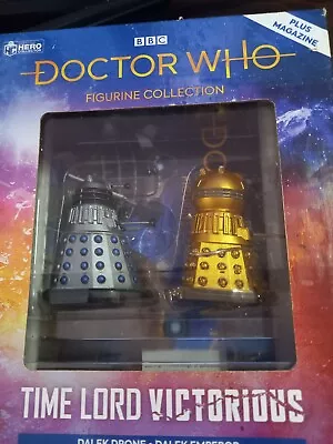 Buy Hero Collector Figurine Collection Time Lord Victorious Dalek Drone And Dalek • 30£
