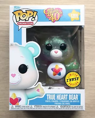 Buy Funko Pop Care Bears True Heart Bear CHASE + Free Protector • 34.99£