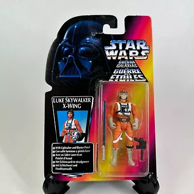 Buy Star Wars The Power Of The Force Red Card Tri Logo Luke Skywalker X-Wing Pilot • 9.90£