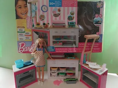 Buy BARBIE Mattel Dream Kitchen With Doll Kitchen Frh73  • 30.83£