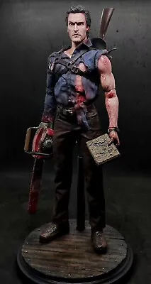 Buy Evil Dead 2 - Ash Custom 1/6 Figure W. Weapons And Accessories + Base  P.order • 295£