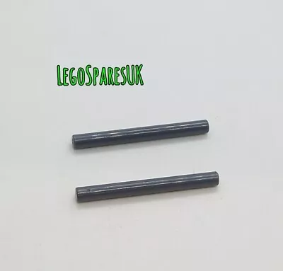 Buy LEGO Part 6378143 / 30374 Bar 4L Lightsaber Blade / Wand, Dark Bluish Grey X 2 • 2.29£