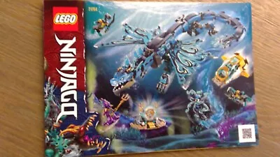 Buy Jay's Water Dragon From Lego Ninjago Set 71754 9+ No Minifigures Dragon Only • 19.99£