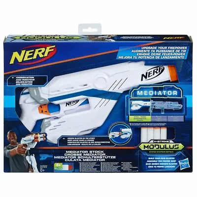 Buy NERF N-Strike Modulus MEDIATOR STOCK Blaster Gun Toy • 43.90£