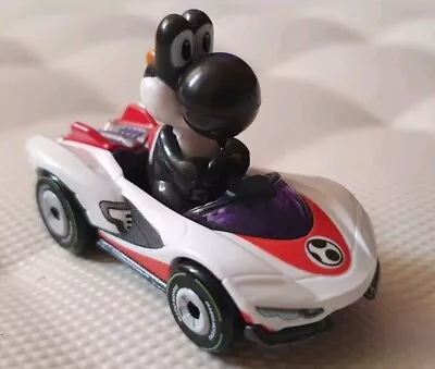 Buy Hot Wheels Mario Kart: Black Yoshi P-Wing Car  • 21.99£