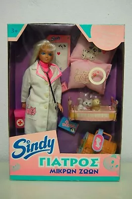 Buy Sindy Pet Doctor 90's Very Rare Doll Hasbro Nib! • 102£