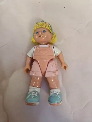 Buy Fisher Price Loving Family DollhouseDaughter Sister Figure Pink Overalls 1993 • 3£