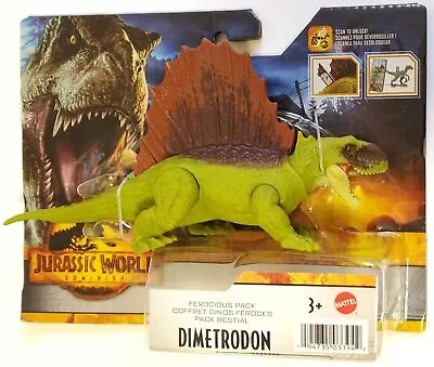 Buy Jurassic World Dominion Ferocious Pack Dimetrodon Dinosaur Figure Mattel • 21.90£