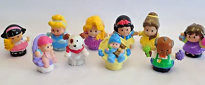 Buy Fisher Price Little People Disney Snow White Princess Bella Cinderella Baby Dog • 17.99£