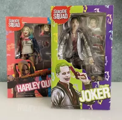 Buy S.H.Figuarts DC Suicide Squad Harley Quinn Joker PVC Figure Toy Collection New • 17.98£