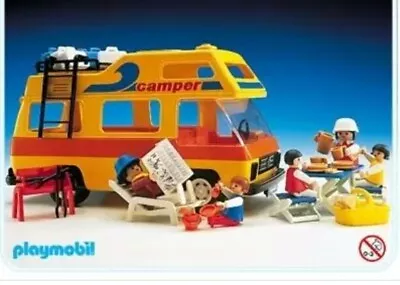 Buy Playmobil Spares. 3148 Vintage Yellow Camper Van SPARE PARTS • 2.99£
