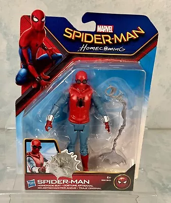 Buy Marvel Spider-Man Homecoming Homemade Suit Spiderman Action Figure Hasbro • 15.99£