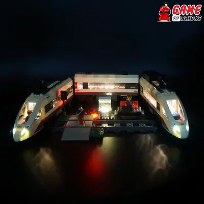 Buy LED Light Kit For High-speed Passenger Train - Compatible With LEGO® 60051 Set • 25.66£