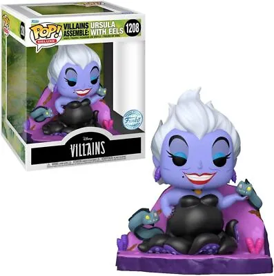 Buy Funko Pop Deluxe Disney Villains Assembly Ursula With Eels Assembly Specia • 53.05£