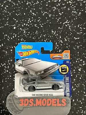Buy BACK TO THE FUTURE TIME MACHINE HOVER MODE SHOWDOWN Hot Wheels 1:64 • 7.95£