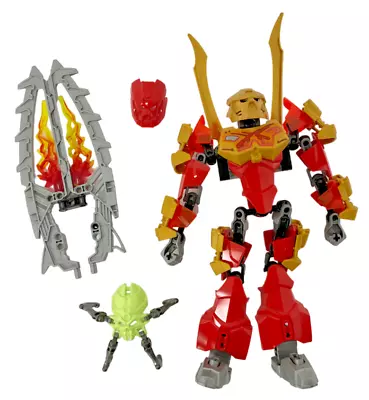 Buy LEGO 70787 Bionicle Tahu Master Of Fire With Gold Mask No Instructions C20 O800 • 5.95£