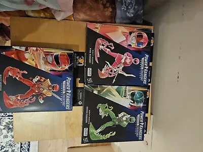 Buy Power Rangers Lightning Collection Remastered Figures  Green Red And Pink • 95£