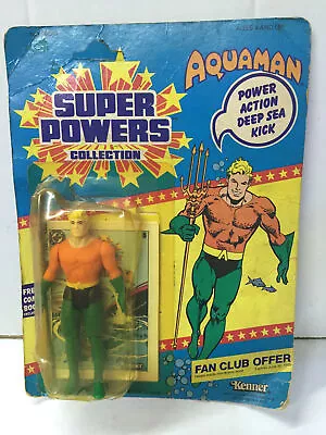 Buy Kenner Super Powers AQUAMAN Action Figure MOC, 1984 • 236£