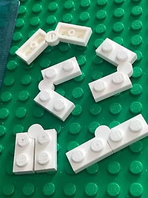 Buy Lego 5 X WHITE 2 + 2 Swivel Hinge Plate / Hinged Railway Gate • 1.59£