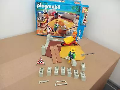 Buy Playmobil 4138 Construction Brick Layers / Builder Used / Clearance • 11.95£