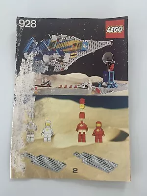 Buy LEGO Space: Space Cruiser And Moonbase (928) - Incomplete Vintage Set For Parts • 64£
