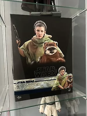 Buy Hot Toys Star Wars Leia & Wicket Set MMS551 1/6 Figures New Sealed In Shipper • 400£